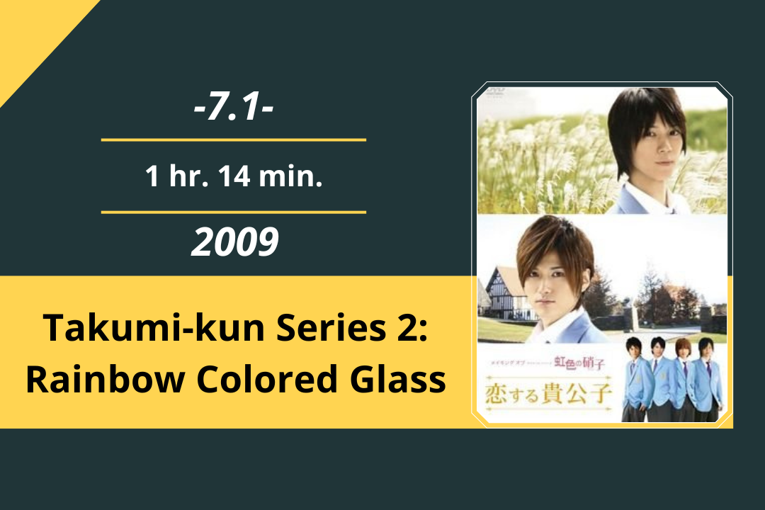 Review Film: Takumi-kun Series 2: Rainbow Colored Glass (2009)