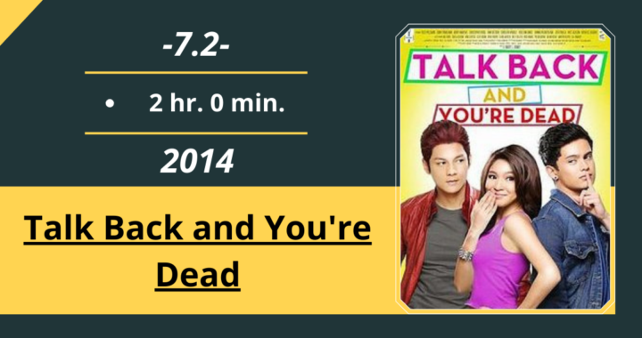 Review Film: Talk Back and You’re Dead (2014)