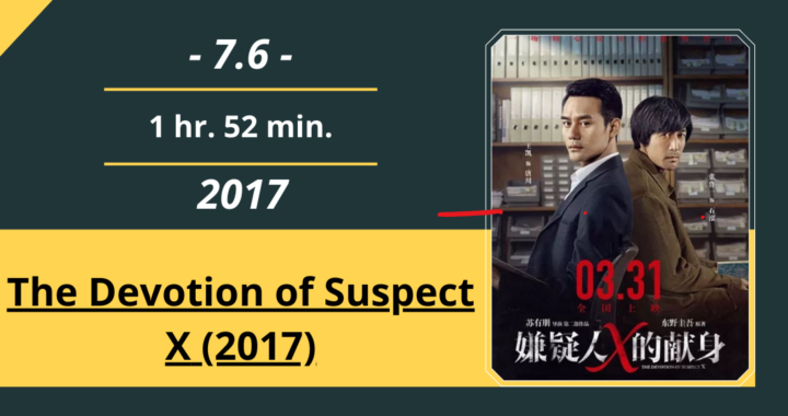 Review Film: The Devotion of Suspect X (2017)