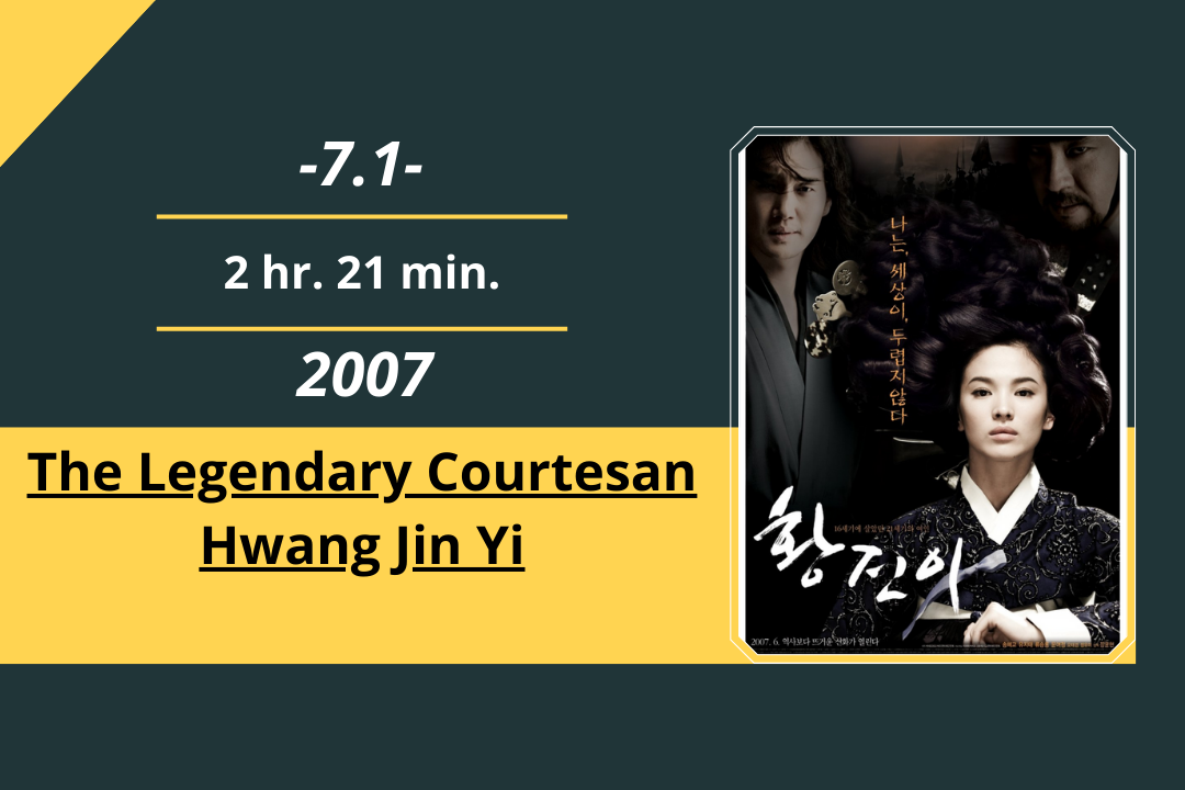 Review Film: The Legendary Courtesan Hwang Jin Yi (2007)